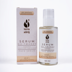 SERUM DO TWARZY WYGŁADZAJĄCO - REGENERUJĄCY 50 ml - TERRA ZDRÓJ (SERIA BOROWINOWA)