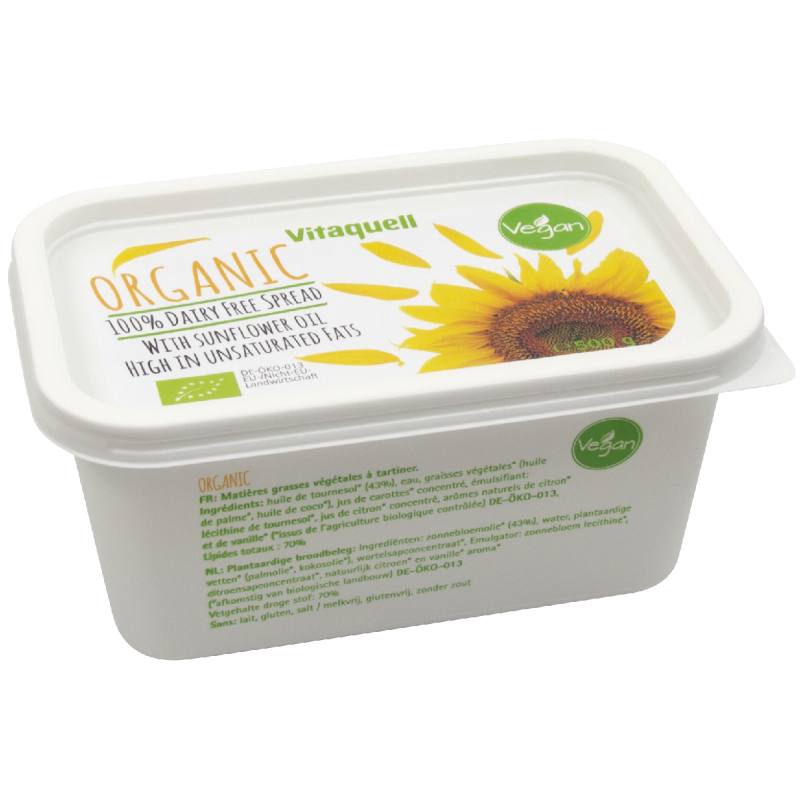 MARGARYNA BEZ OLEJU PALMOWEGO BIO 250 g - VITAQUELL