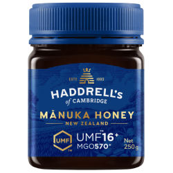 MIÓD MANUKA MGO 570+ 250 g - HADDRELL'S OF CAMBRIDGE