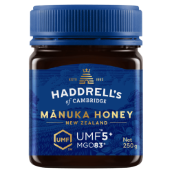 MIÓD MANUKA MGO 83+ 250 g - HADDRELL'S OF CAMBRIDGE