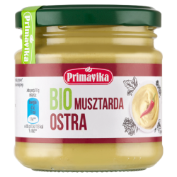 MUSZTARDA OSTRA BIO 170 g - PRIMAVIKA (PRIMAECO)