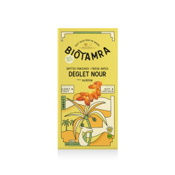 DAKTYLE DEGLET NOUR ŚWIEŻE Z PESTKĄ (NA GAŁĄZKACH) BIO 500 g - BIOTAMRA