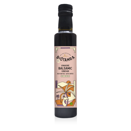 OCET BALSAMICZNY DAKTYLOWY BEZ DODATKU CUKRÓW BIO 250 ml - BIOTAMRA