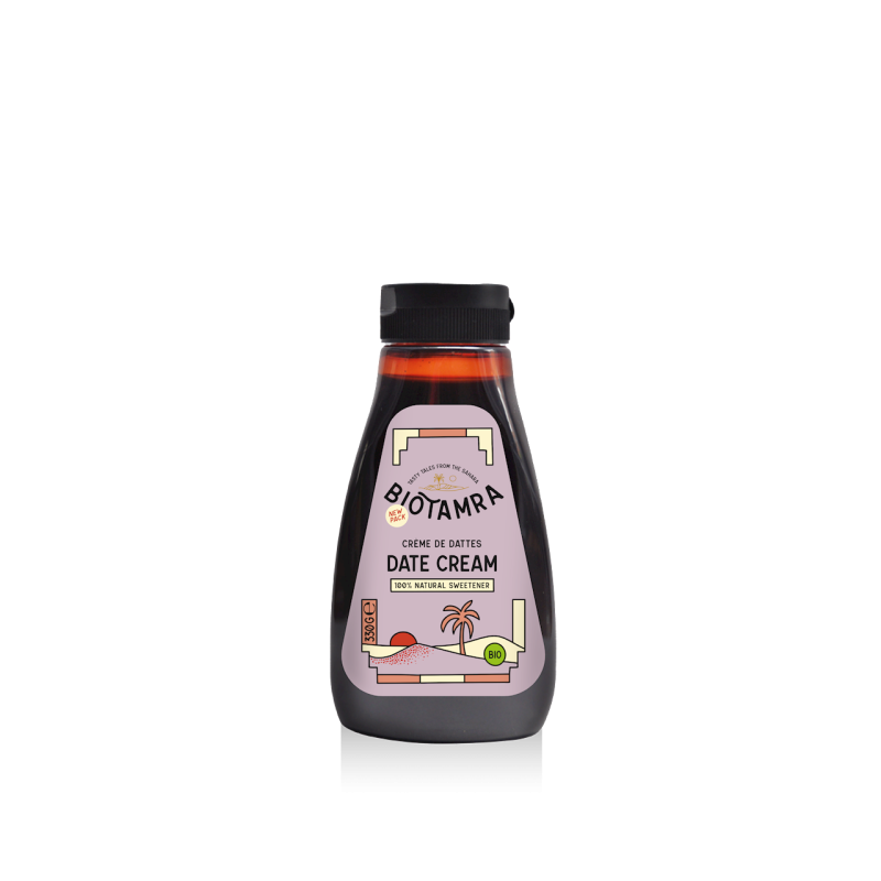 SYROP DAKTYLOWY BEZGLUTENOWY BIO 330 g - BIOTAMRA