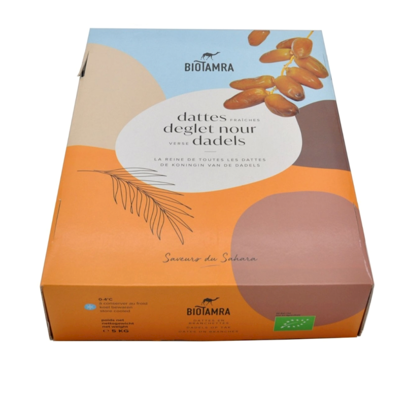 DAKTYLE DEGLET NOUR NA GAŁĄZCE ŚWIEŻE BIO 5 kg - BIOTAMRA