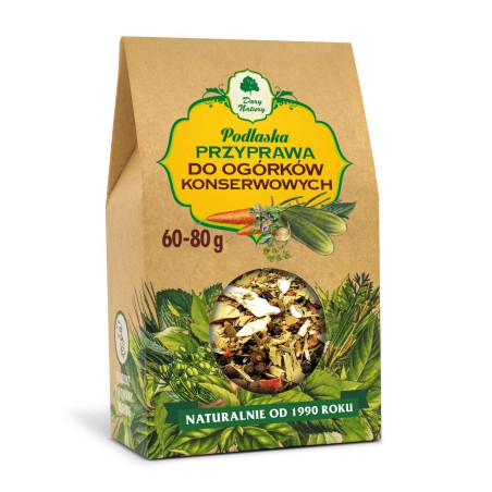 PRZYPRAWA DO OGÓRKÓW KONSERWOWYCH 100 g - DARY NATURY