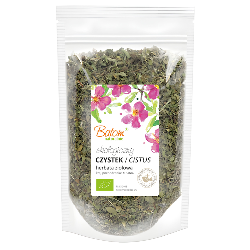 CZYSTEK (HERBATKA ZIOŁOWA) BIO 150 g - BATOM
