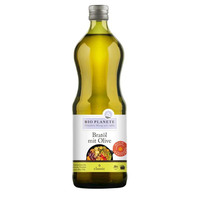 OLEJ DO SMAŻENIA Z OLIWĄ Z OLIWEK EXTRA VIRGIN BIO 1 L - BIO PLANETE