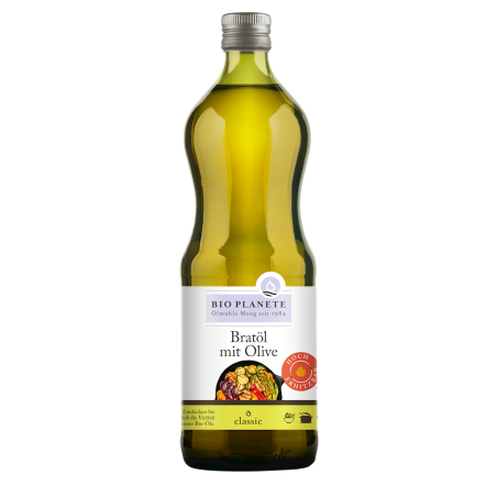 OLEJ DO SMAŻENIA Z OLIWĄ Z OLIWEK EXTRA VIRGIN BIO 1 L - BIO PLANETE