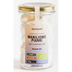 PIANKI WANILIOWE WEGAŃSKIE BEZGLUTENOWE BIO 150 g - BIOSSOM