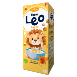 KÓŁKA ZBOŻOWE MIODOWE DLA DZIECI BIO 150 g - NORDCRUNCH (HAPPY LEO)