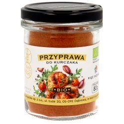 PRZYPRAWA DO KURCZAKA BEZGLUTENOWA BIO 80 g - PIĘĆ PRZEMIAN