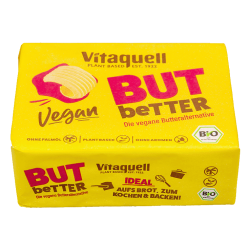SMAROWIDŁO ROŚLINNE BEZ OLEJU PALMOWEGO (VEGAN BUTBETTER) BIO 250 g - VITAQUELL
