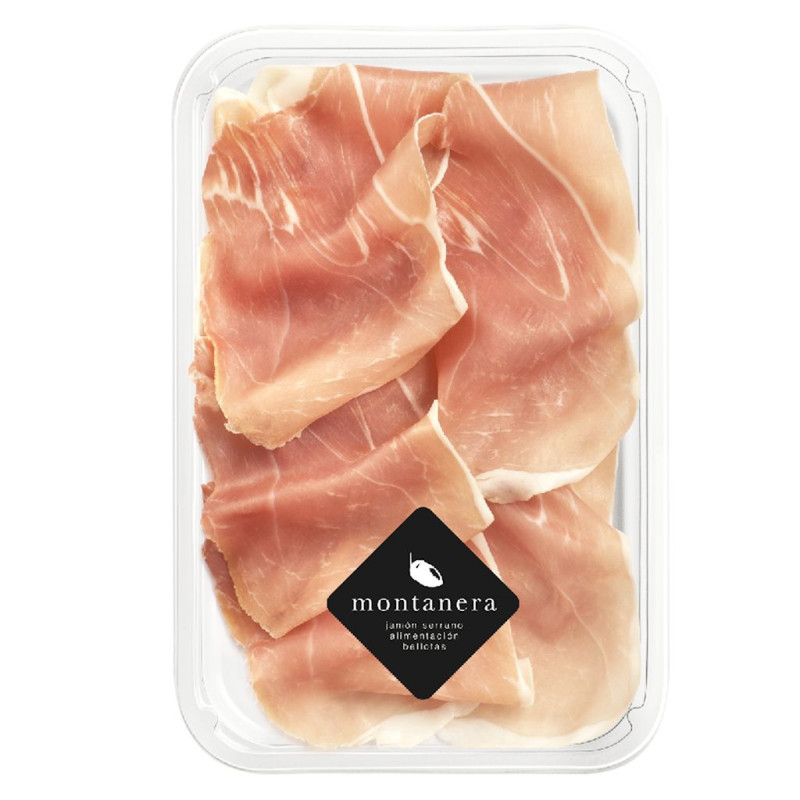 SZYNKA DOJRZEWAJĄCA (JAMON SERRANO BELLOTA) BIO 70 g - PRIMAVERA (MONTANERA)