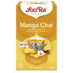 HERBATKA MANGO CHAI BIO (17 x 2 g) 34 g - YOGI TEA