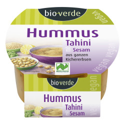 HUMMUS TAHINI BIO 150 g - BIO-VERDE