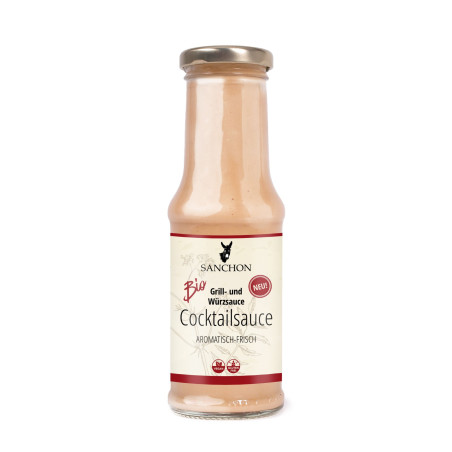 SOS KOKTAJLOWY BEZGLUTENOWY BIO 210 ml  - SANCHON