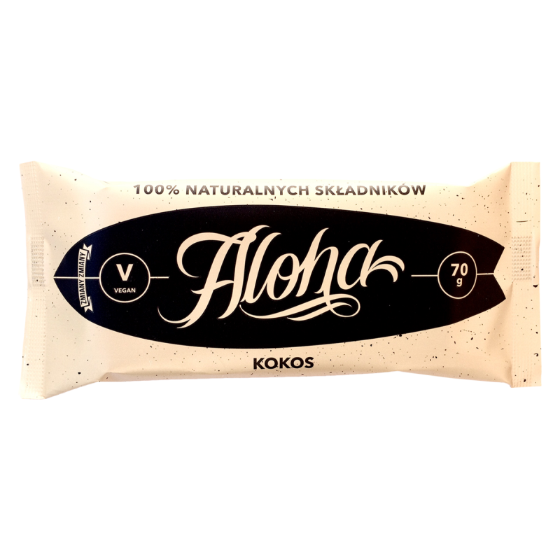 BATON BAKALIOWY Z KOKOSEM ALOHA BEZGLUTENOWY 70 g - ZMIANY ZMIANY