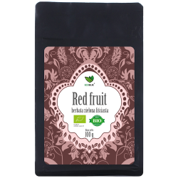 HERBATA ZIELONA LIŚCIASTA CZERWONE OWOCE BIO 100 g - ECOBLIK