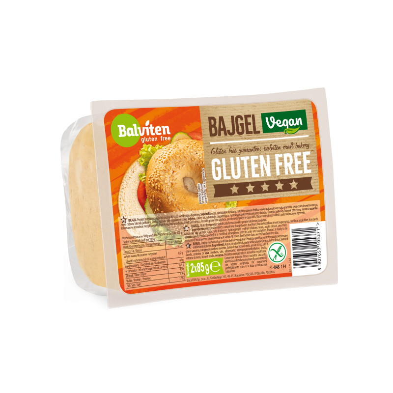 BAJGLE Z SEZAMEM BEZGLUTENOWE (2 szt.) 170 g - BALVITEN