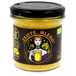 MIESZANKA PRZYPRAW "ZŁOTE MLEKO" BEZGLUTENOWA BIO 130 g - PIĘĆ PRZEMIAN