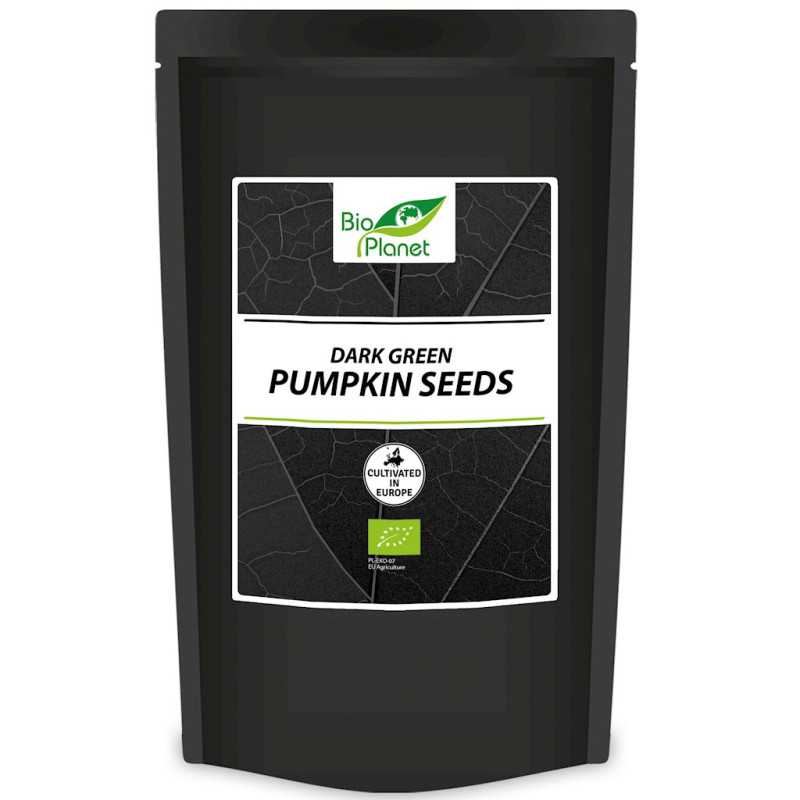 PESTKI DYNI CIEMNOZIELONE (UPRAWIANE W EUROPIE) BIO 700 g - BIO PLANET INTERNATIONAL