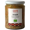 KRUPNIK Z KASZĄ ORKISZOWĄ NA BOCZNIAKACH BIO 450 g - GAPA
