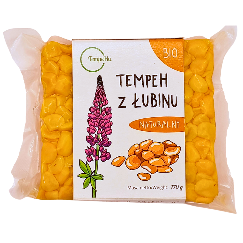 TEMPEH Z ŁUBINU BIO 170 g - TEMPEHU