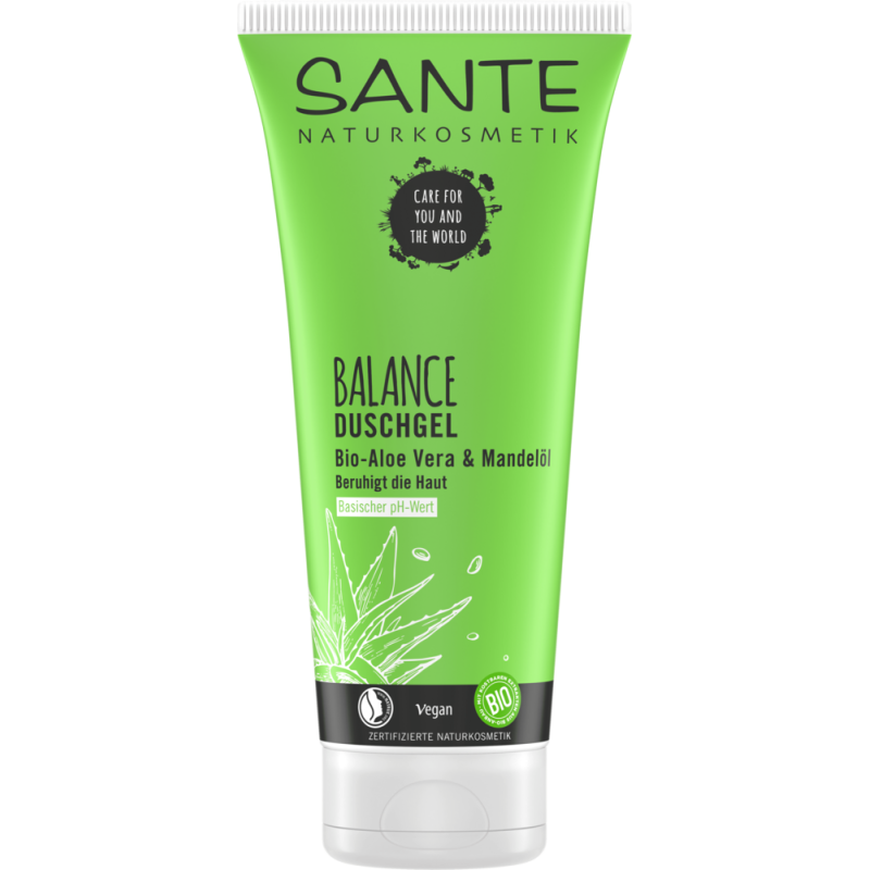 ŻEL POD PRYSZNIC BALANCE EUKALIPTUS I BERGAMOTKA ECO 200 ml - SANTE