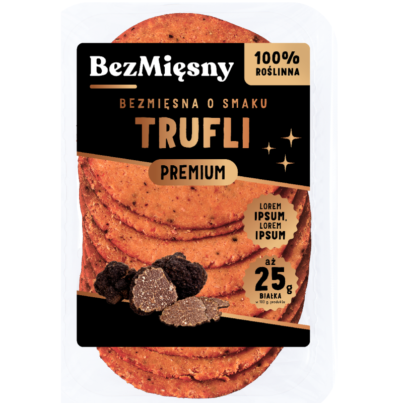 WĘDLINA ROŚLINNA O SMAKU TRUFLI 100 g - BEZMIĘSNY