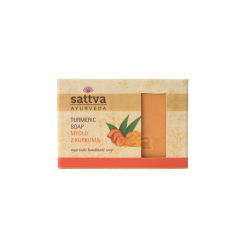 MYDŁO W KOSTCE DO CIAŁA KURKUMA 125 g - SATTVA