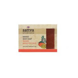 MYDŁO W KOSTCE DO CIAŁA MANGO 125 g - SATTVA