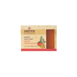 MYDŁO W KOSTCE DO CIAŁA MANGO 125 g - SATTVA