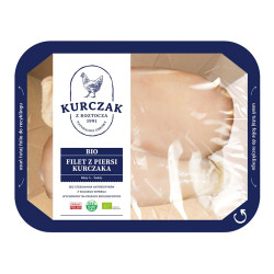 FILET Z PIERSI KURCZAKA BIO (około 0,50 kg) - KURCZAK Z ROZTOCZA (NA ZAMÓWIENIE)