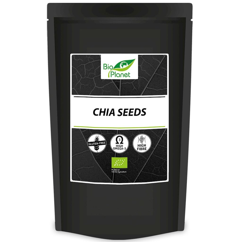 NASIONA CHIA BEZGLUTENOWE BIO 700 g - BIO PLANET INTERNATIONAL