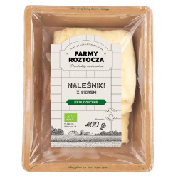 NALEŚNIKI Z SEREM BIO 400 g - FARMY ROZTOCZA (NA ZAMÓWIENIE)