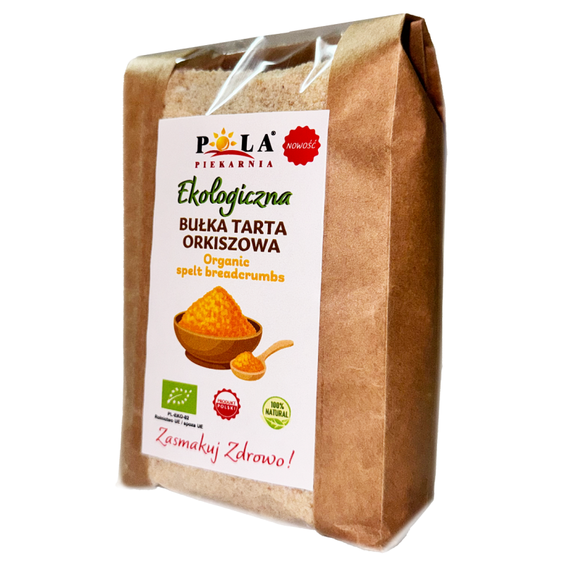BUŁKA TARTA ORKISZOWA BIO 300 g - POLA (NA ZAMÓWIENIE)