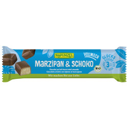 BATONIKI MARCEPANOWE Z MIODEM W CZEKOLADZIE MLECZNEJ BIO 50 g - RAPUNZEL