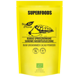 KAKAO SUROWE SPROSZKOWANE BIO 150 g - BIO PLANET SUPERFOODS