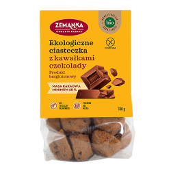 CIASTKA Z CZEKOLADĄ BEZGLUTENOWE BIO 100 g - ZEMANKA