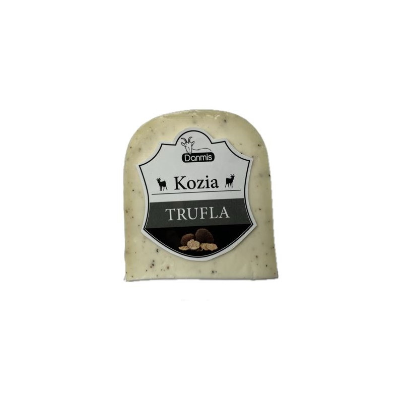 KOZI SER DOJRZEWAJĄCY Z TRUFLĄ 200 g - DANMIS