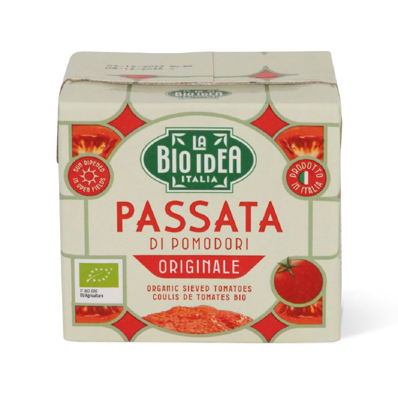 SOS POMIDOROWY PASSATA BIO 500 g (KARTON) - LA BIO IDEA