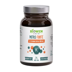 POTAS FORTE (1100 mg) BEZGLUTENOWY 100 KAPSUŁEK - BIOWEN