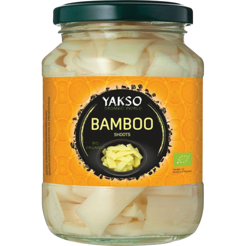 PĘDY BAMBUSA PLASTRY W ZALEWIE BIO 340 g (175 g) - YAKSO