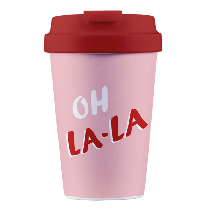 KUBEK PODRÓŻNY OH LA - LA 350 ml - CHIC-MIC