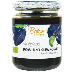 POWIDŁA ZE ŚLIWKI WĘGIERKI BEZ DODATKU CUKRÓW BIO 270 g - BATOM