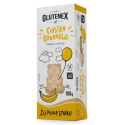 CIASTKA BANANOWE BEZGLUTENOWE 100 g - GLUTENEX