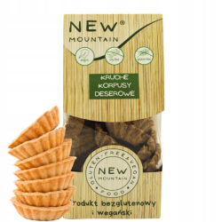 KORPUSY DESEROWE KRUCHE BEZGLUTENOWE 200 g - NEW MOUNTAIN
