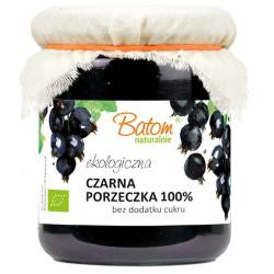 CZARNA PORZECZKA 100 % BEZ DODATKU CUKRÓW BIO 260 g - BATOM