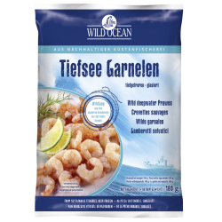 KREWETKI PÓŁNOCNE MROŻONE 180 g - WILD OCEAN
